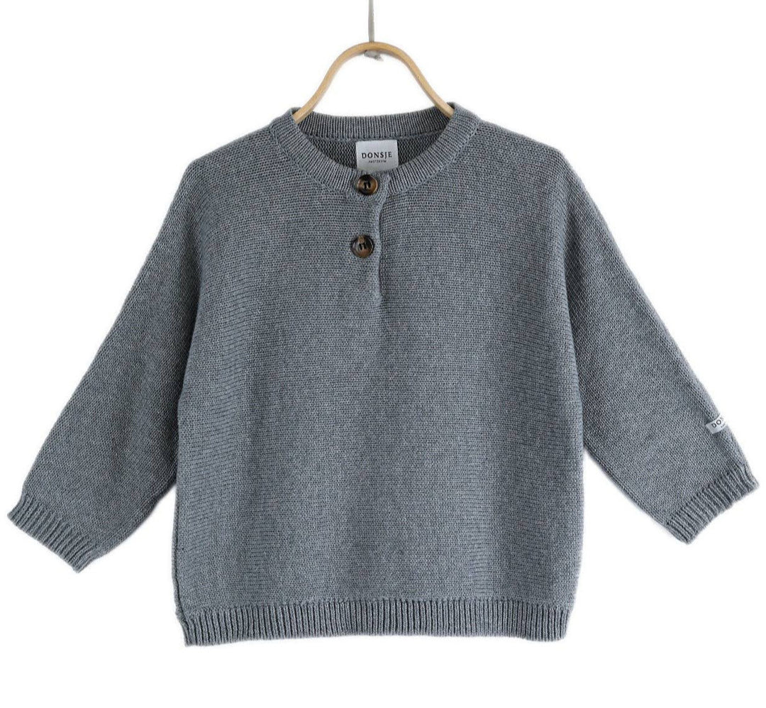 Donsje Kids Jem Sweater - Light Grey
