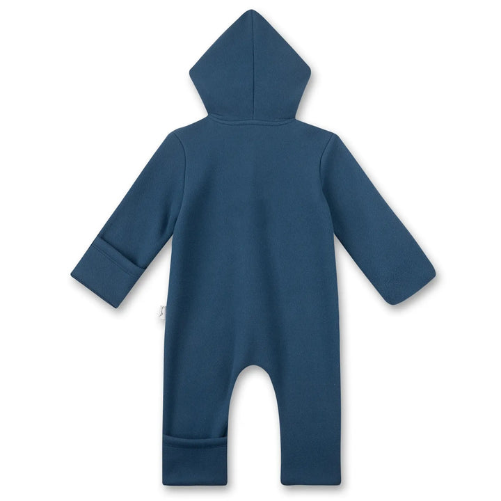 Sanetta Pure Baby Unisex Fleece Overall in Blue - 3M