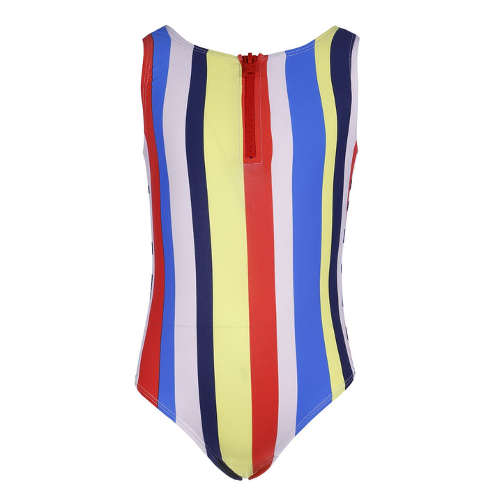 STELLA MCCARTNEY Girls Contrast Panel Swimsuit -10Y