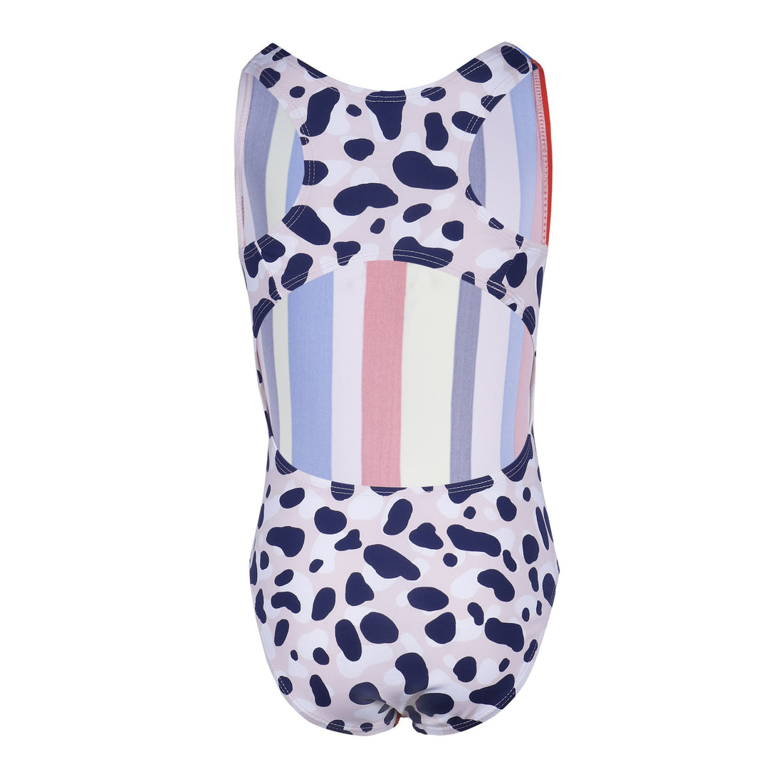 STELLA MCCARTNEY Girls Contrast Panel Swimsuit -10Y