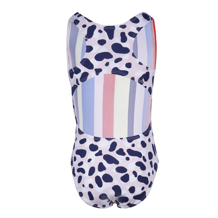 STELLA MCCARTNEY Girls Contrast Panel Swimsuit -10Y