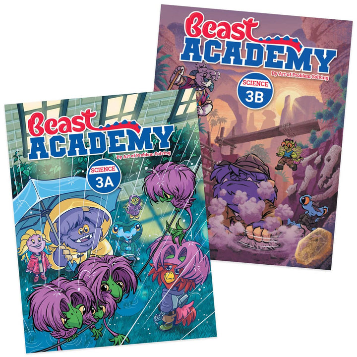 Beast Academy Level 3 Science Books - Ages 8-10