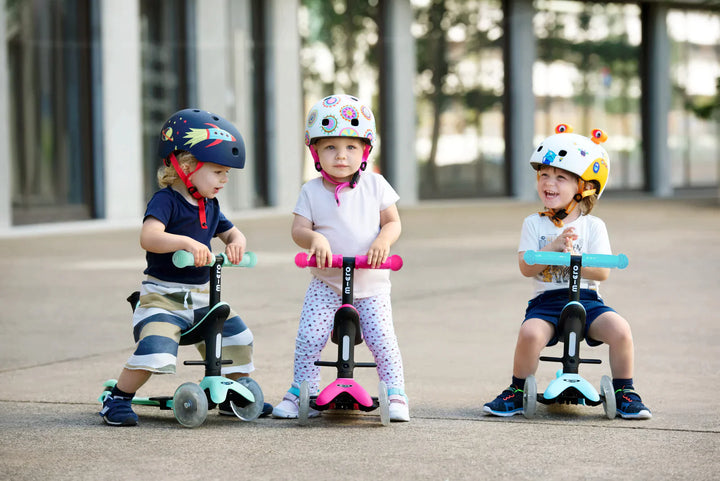 Micro Kids Mini2Grow LED Scooter - Sky Blue [Ages 1-6]