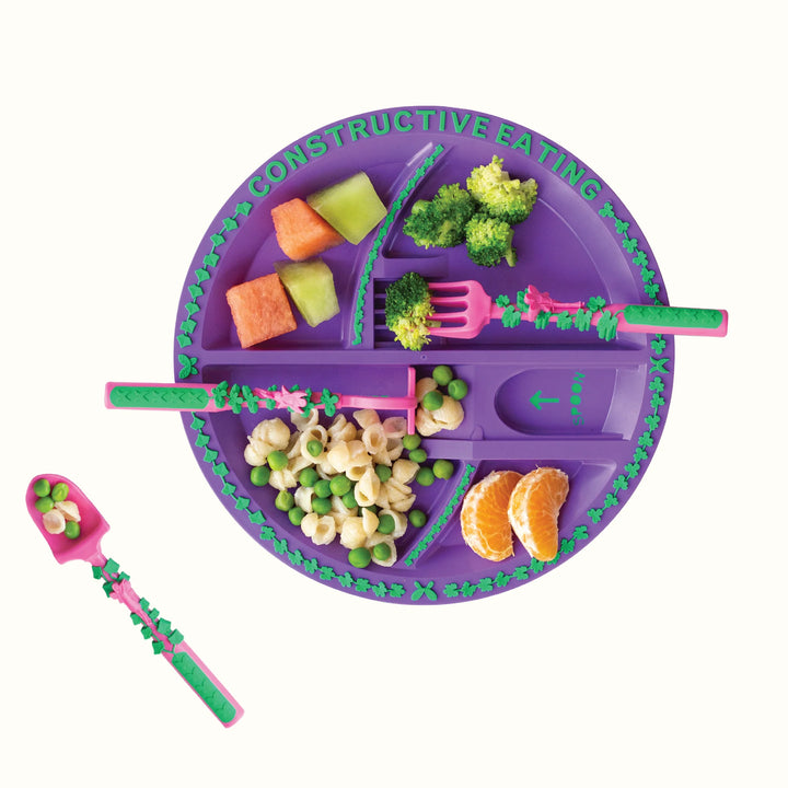 Constructive Eating - Garden Fairy & Plate Combo