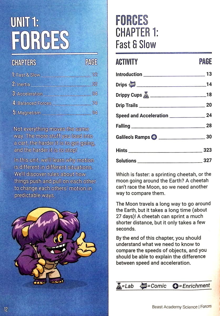 Beast Academy Level 3 Science Books - Ages 8-10
