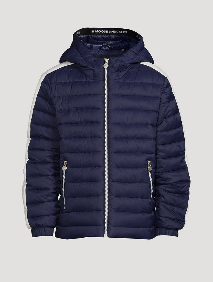 Moose Knuckles Kids Parksville Padded Jacket - Peacoat