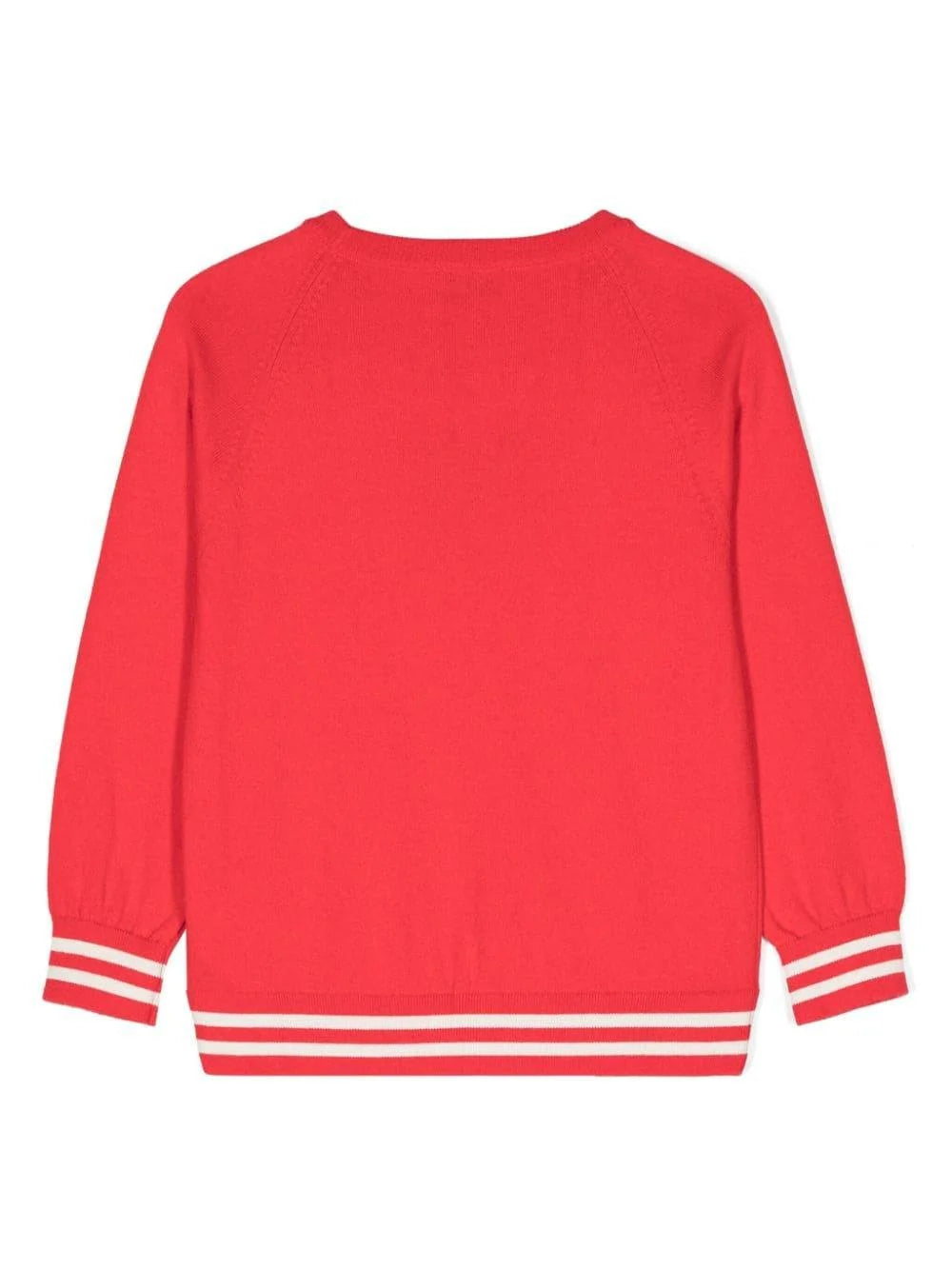 Moschino Kids Teddy Bear Sweater - Red