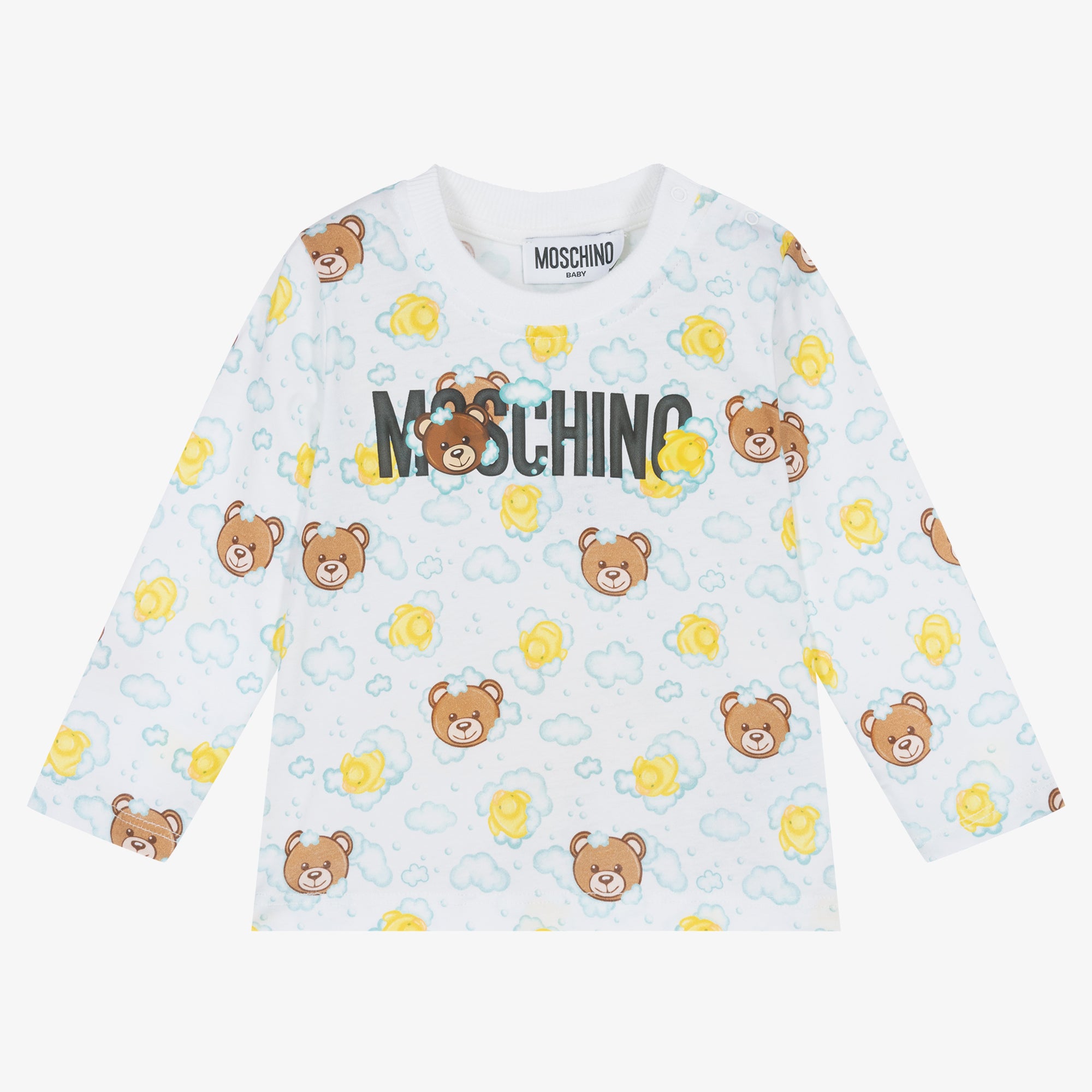 Moschino hotsell baby bear toddler boy t-shirt