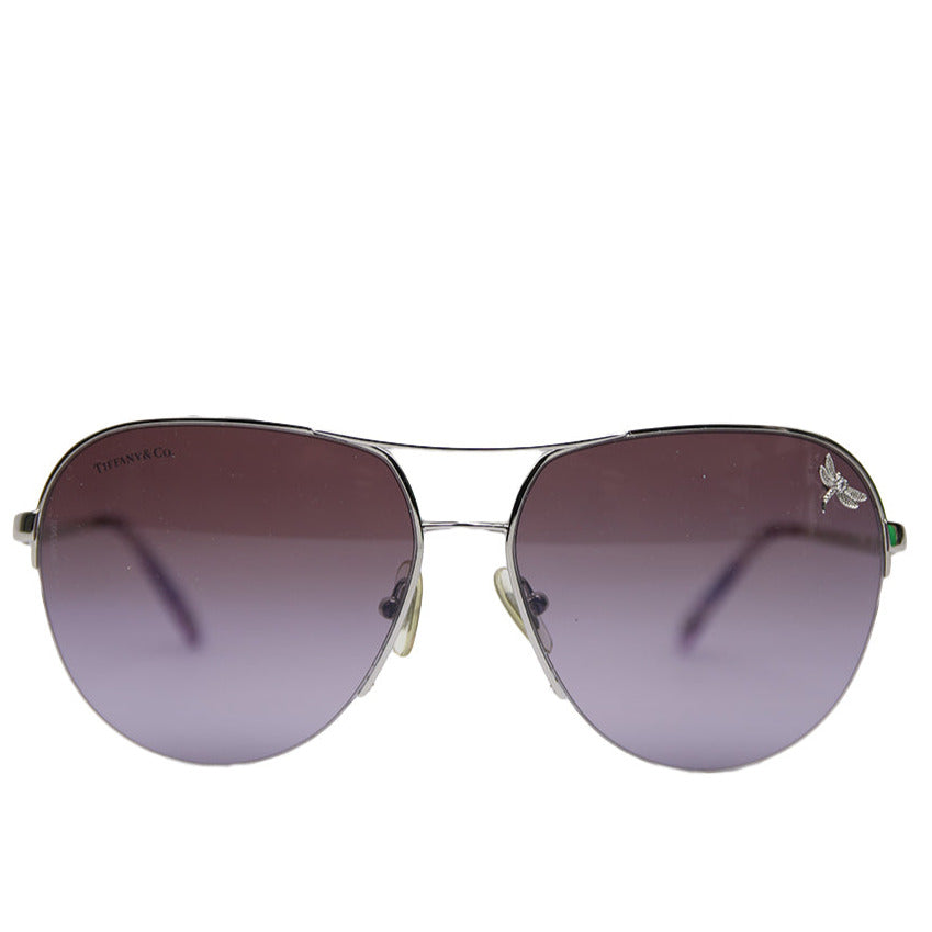 TIFFANY & Co. Women's TF3029B 6054/3L 58-14-135 2N Sunglasses - Silver Violet Gradient