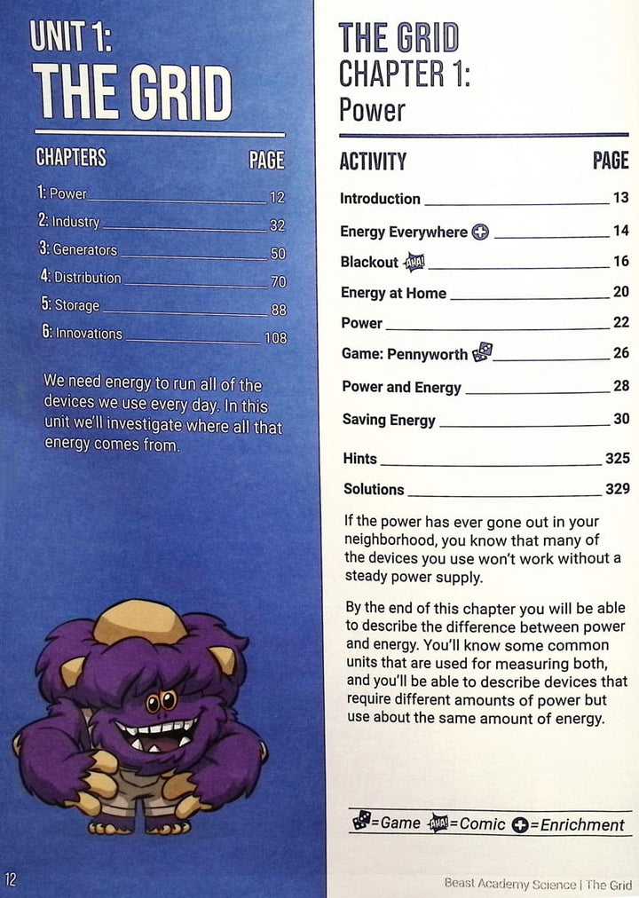 Beast Academy Level 4 Science Books - Ages 9-12