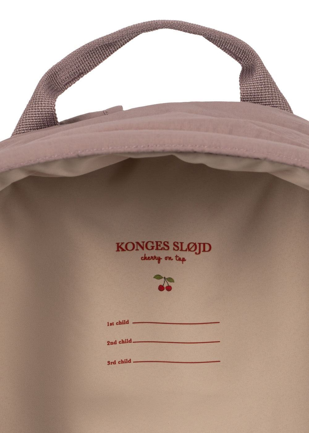 Konges Sloejd Kids JUNO Quilted Backpack - Twilight Mauve