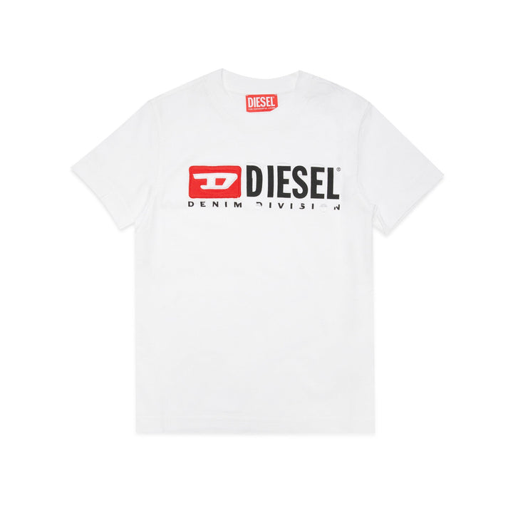Diesel Kids Destroyed T-Shirt - White 12Y