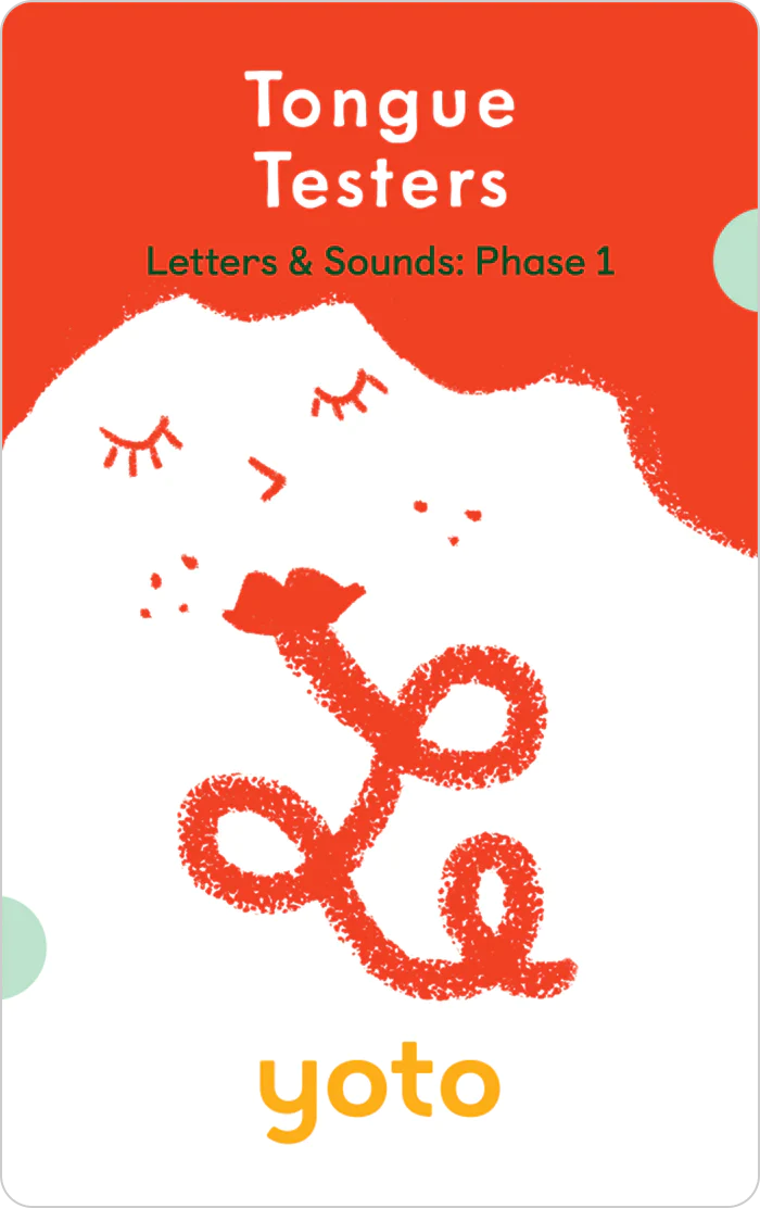 >Yoto Card - Phonics: Letters & Sounds: Phase 1 - Age 4-6 Years