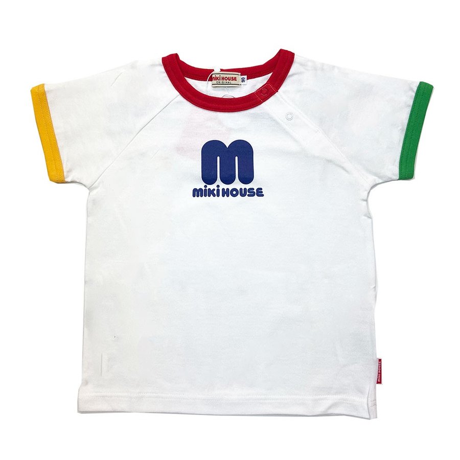 Miki House Women's/Men's Classic Logo Icon White Tee T-Shirt