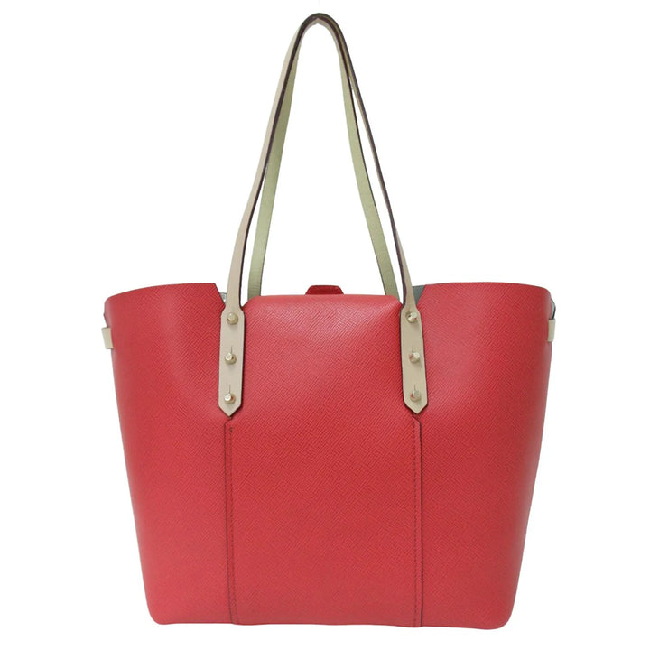 FURLA Saffiano Leather Shoulder Bag - Red