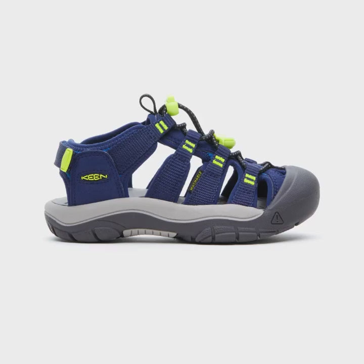 >KEEN Kids Newport Boundless Adventure Sandal - Naval Academy/Evening Primrose