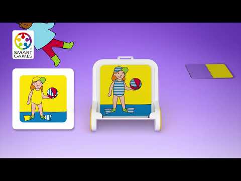 SMART Games Dress Code Stacking Game (80 Challenges) Ages 4Y+