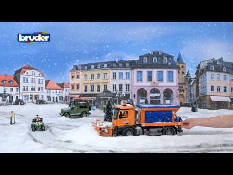 >Bruder 02816 Mack Granite Snow Plow Truck 26.2 x 7.2 x 10.5 inch