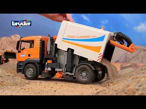 >Bruder 03780 MAN TGS Street sweeper