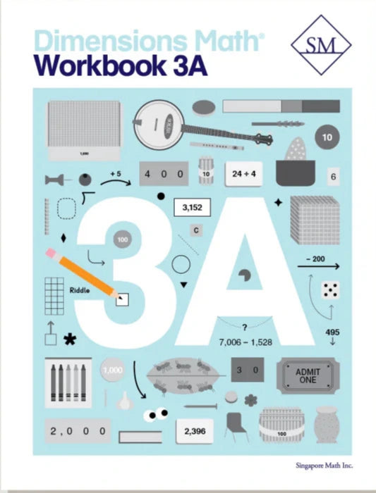 >Singapore Math - Dimensions Math Workbook 3A