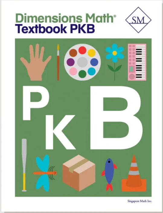 >Singapore Math - Dimensions Math Textbook   PreKB