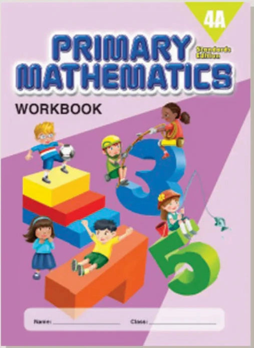 >Singapore Math Primary Mathematics Standards Edition Workbook 4A