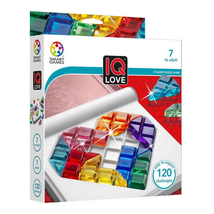 SMART Games IQ LOVE (120 Challenges) Age 7+