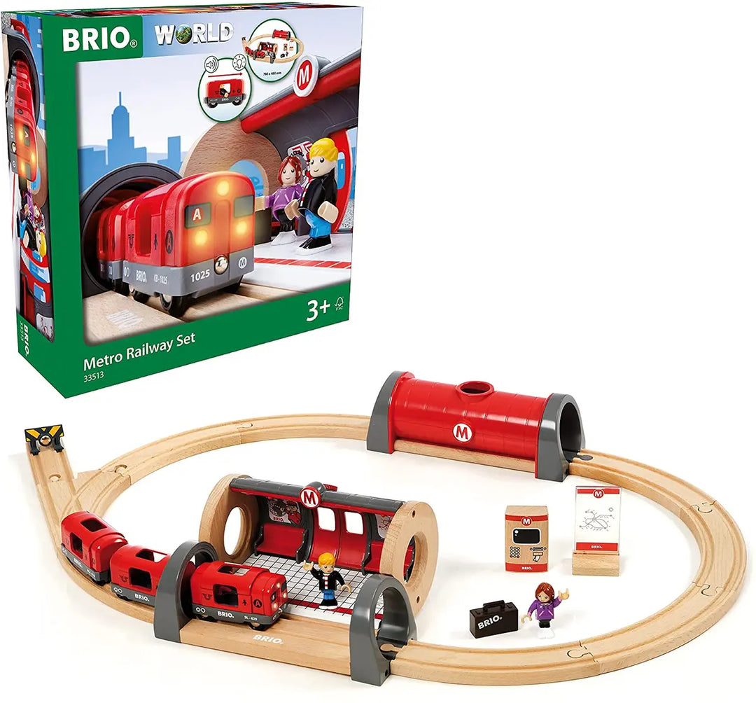 BRIO Metro Railway Set 33513