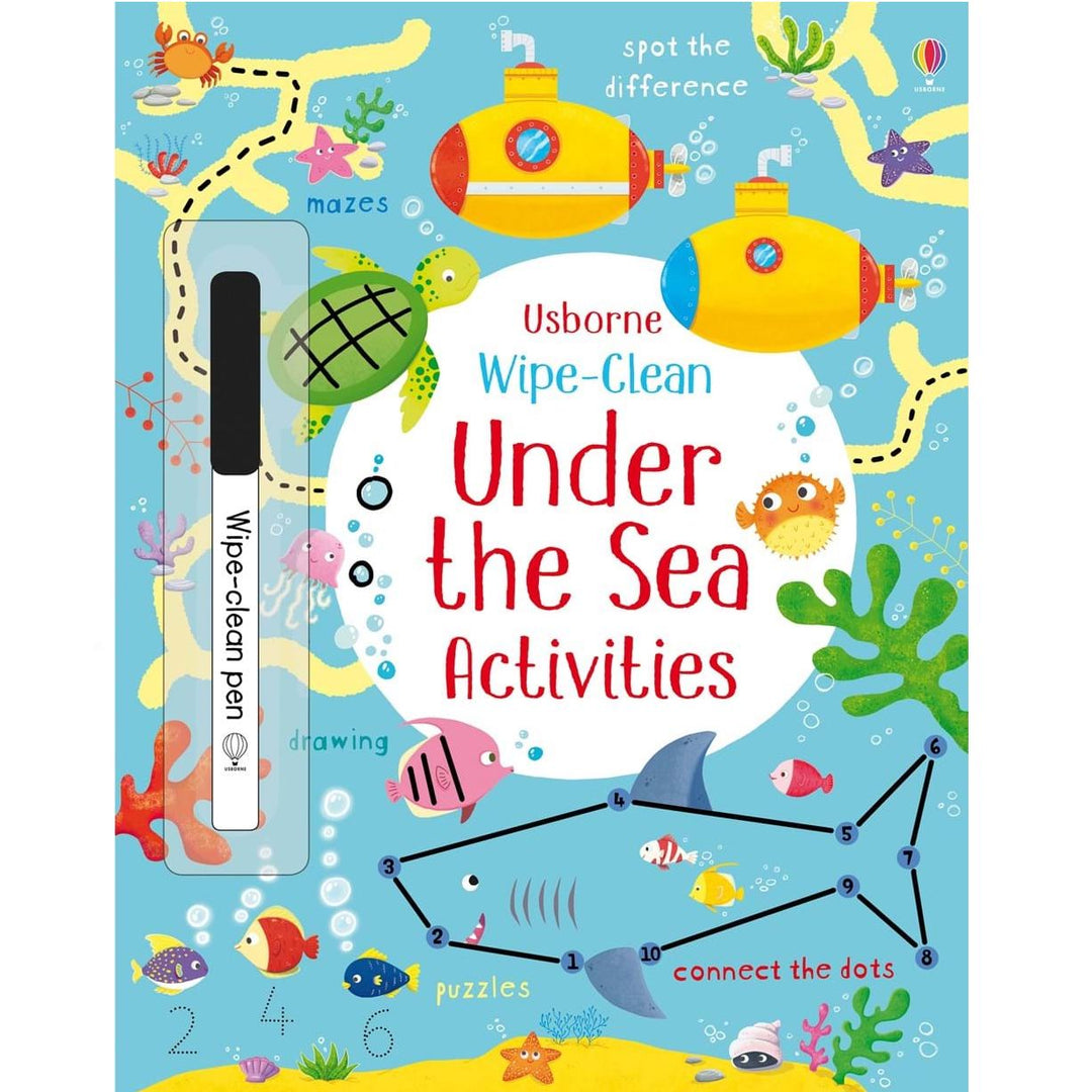 USBORNE Wipe-Clean Under the Sea Activities (4Y&Up)