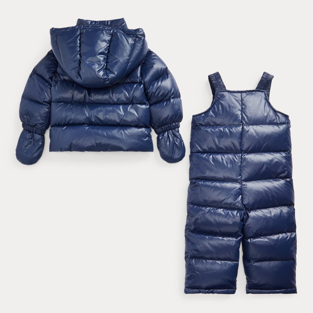 ADD Baby Down Jacket & Snowsuit + Rremovable Mittens/Socks - 6M