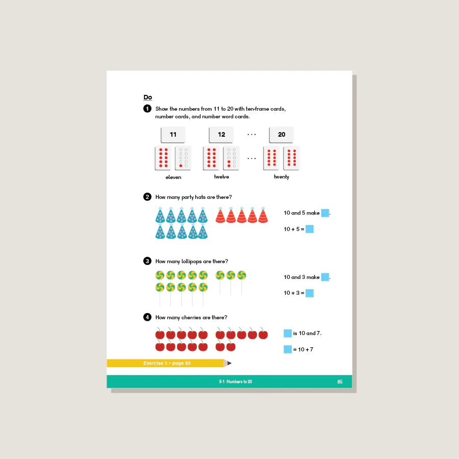 Dimensions Math 1a Singapore Math - Dimensions Math Textbook 1A – Mom Loves Me Children ...