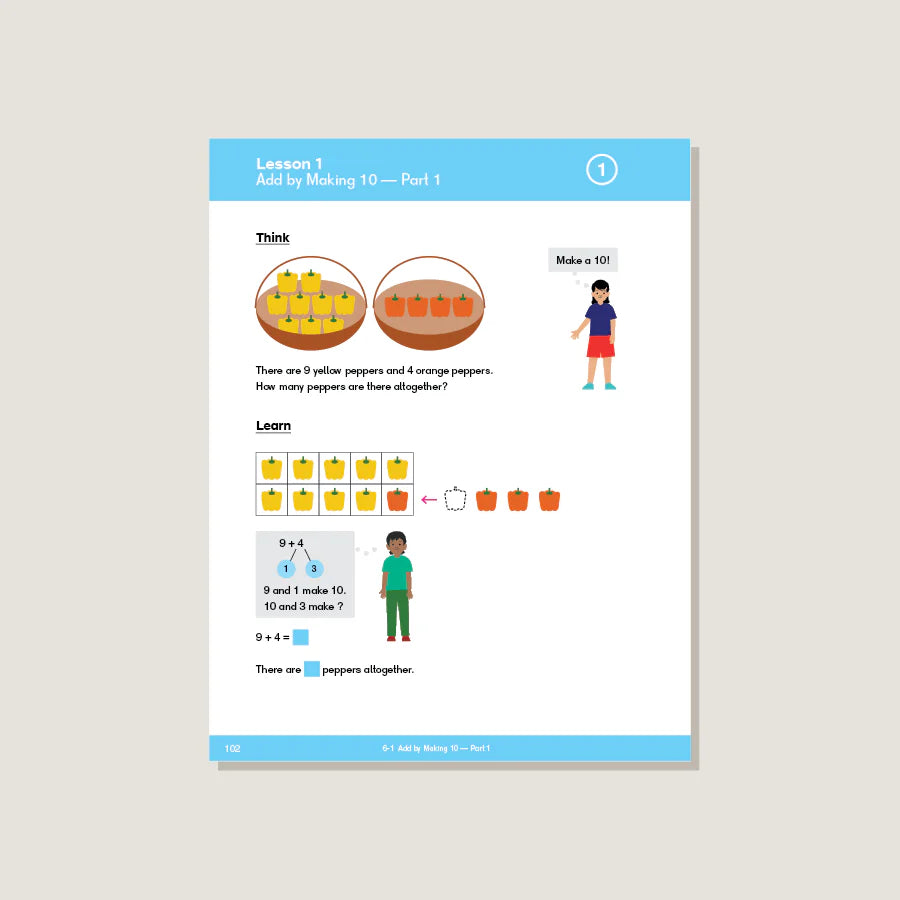 Singapore Math - Dimensions Math Textbook 1A