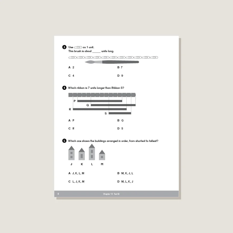 >Singapore Math - Dimensions Math Tests 1B