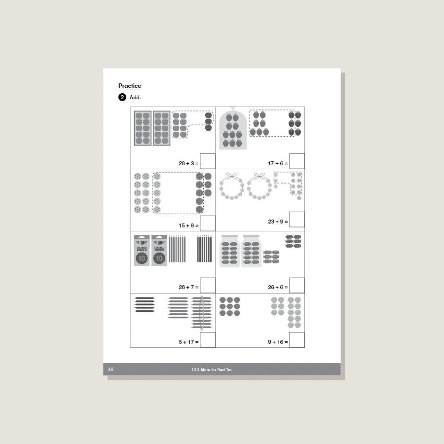 Singapore Math - Dimensions Math Workbook 1B