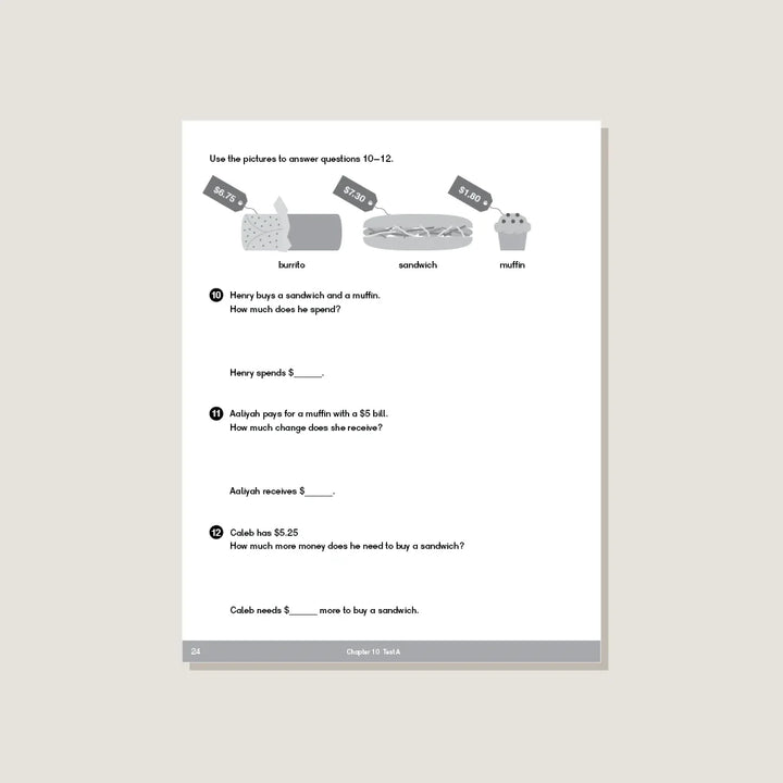 >Singapore Math - Dimensions Math Tests 2B