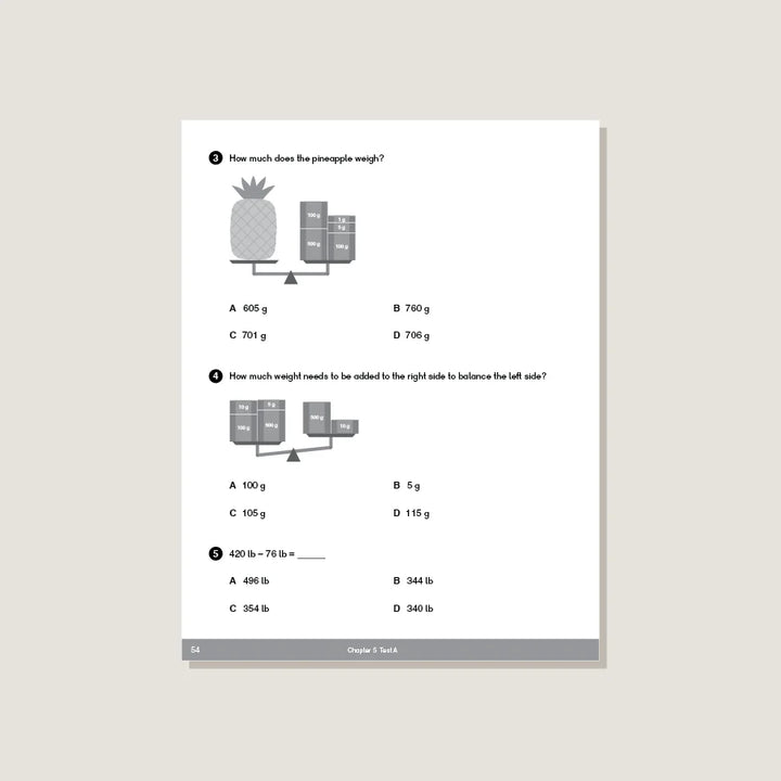 Singapore Math - Dimensions Math Workbook 2A