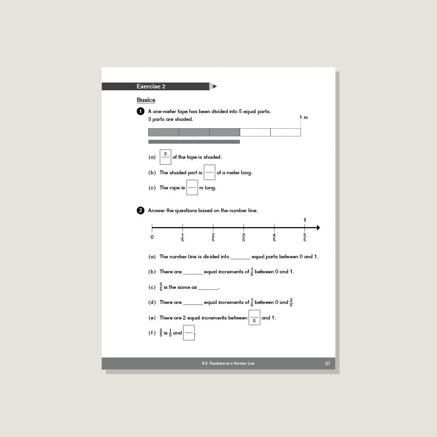 Singapore Math - Dimensions Math Workbook 3B