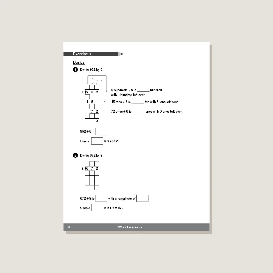 Singapore Math - Dimensions Math Workbook 3B