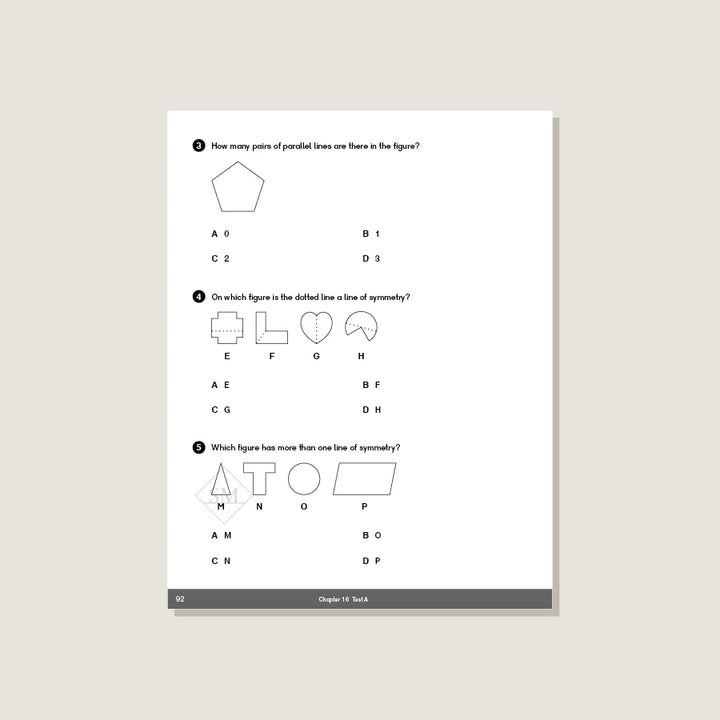 >Singapore Math - Dimensions Math Tests 4B