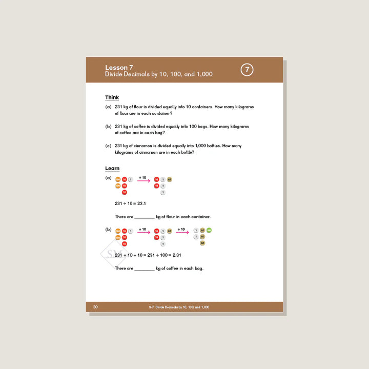 Singapore Math - Dimensions Math Textbook 5B