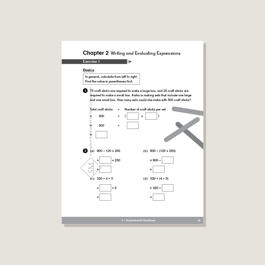 Singapore Math - Dimensions Math Workbook 5A