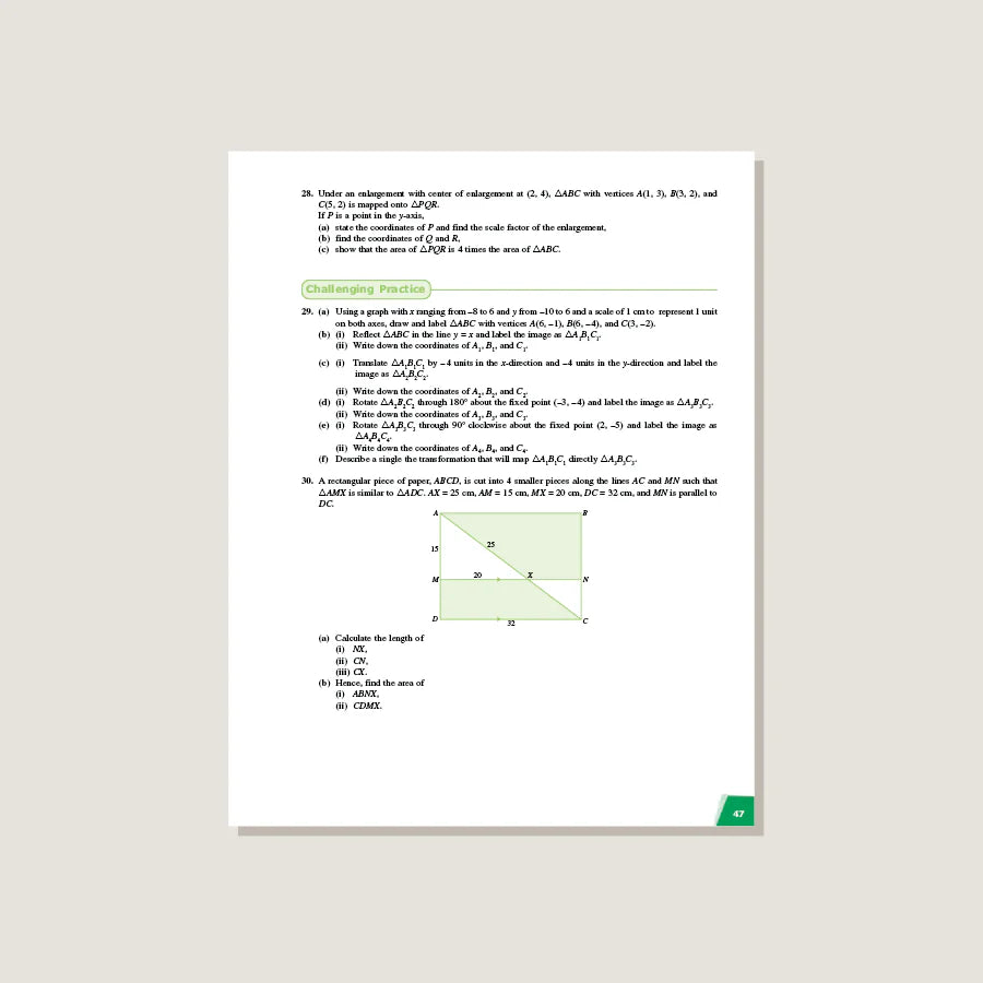 >Singapore Math - Dimensions Math Workbook 8A