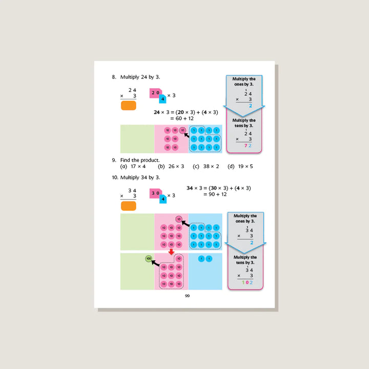 >Singapore Math Primary Mathematics Common Core Edition Textbook 3A