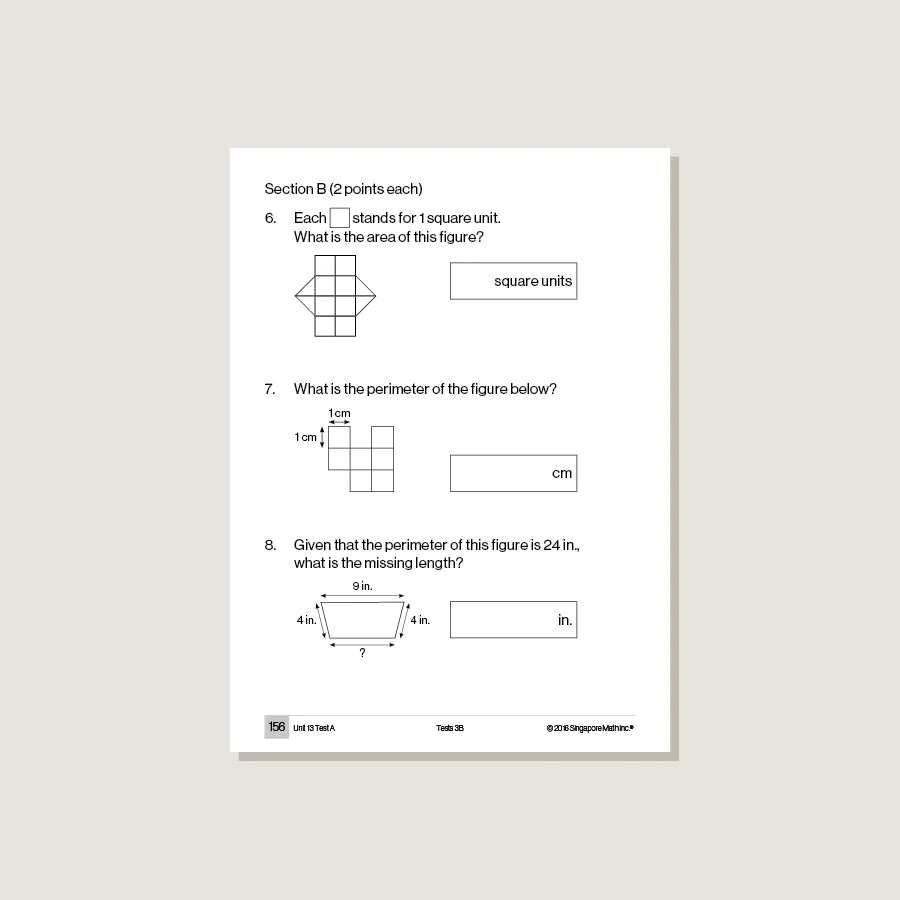 >Singapore Math Primary Mathematics Common Core Edition Tests 3B – Mom ...