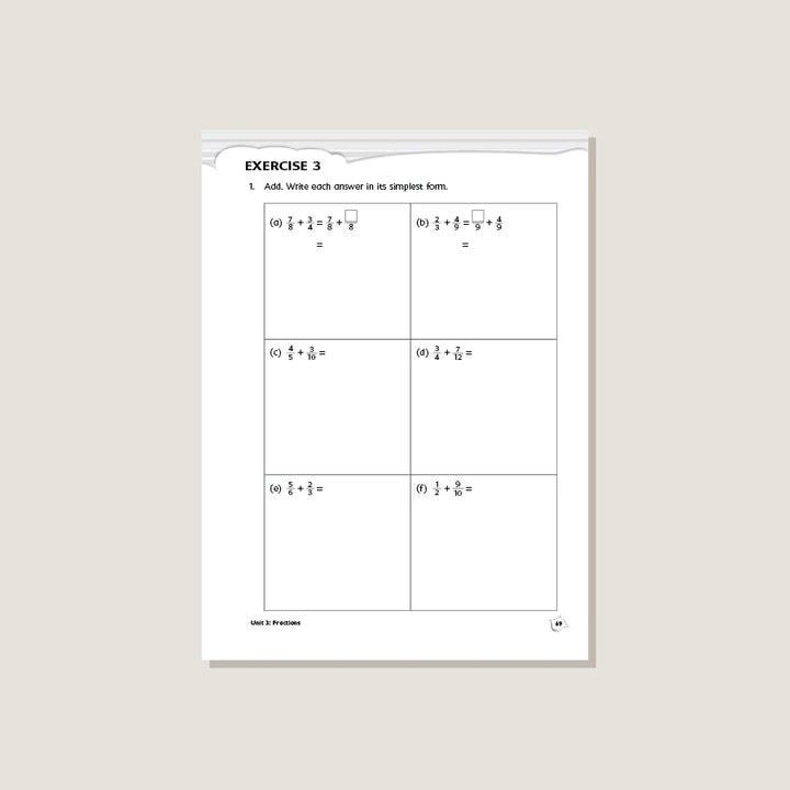 >Singapore Math Primary Mathematics Common Core Edition Workbook 5A