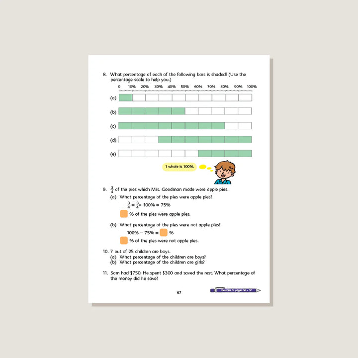 >Singapore Math Primary Mathematics Standards Edition Textbook 5B