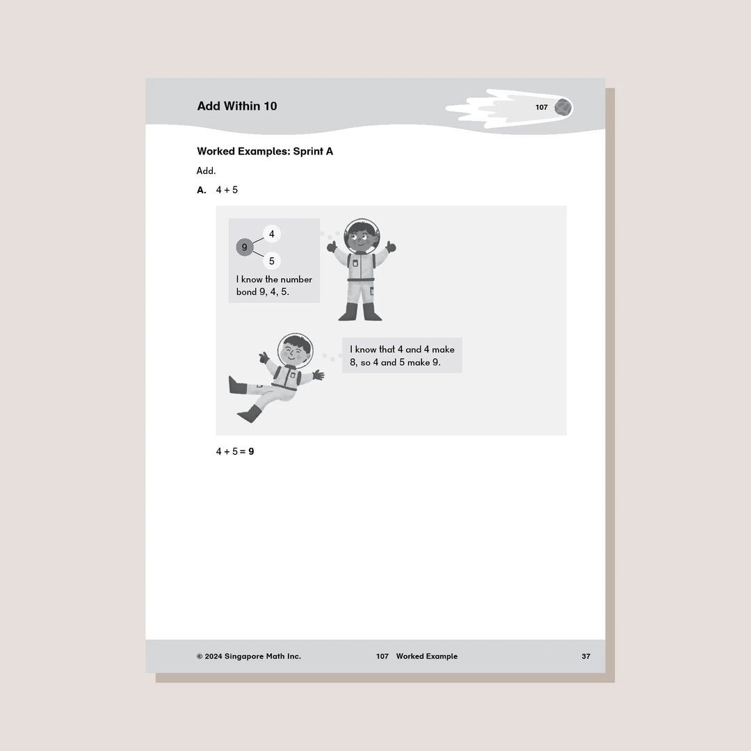 >Singapore Math Sprints 1 - Grade 1