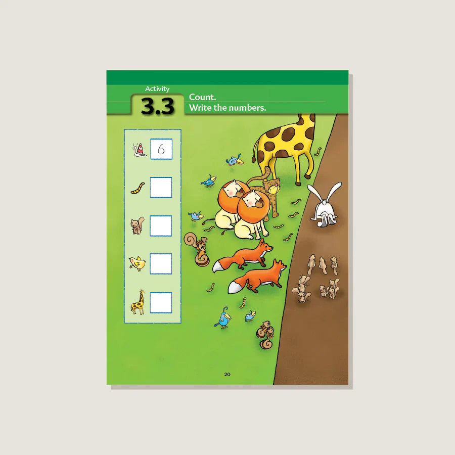 Singapore Math Earlybird Kindergarten Common Core Edition Activity Book A