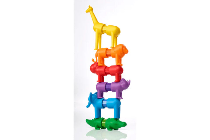 >SMART Games SmartMax My First Safari Animals STEM Magnetic Discovery Building Set