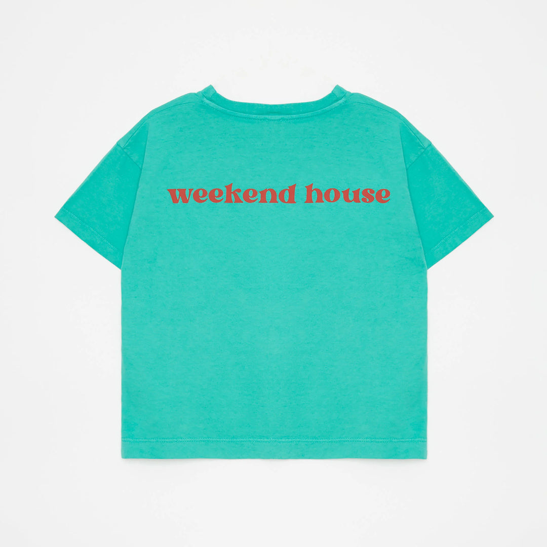 Weekend House Kids Parchis T-shirt (soft green)